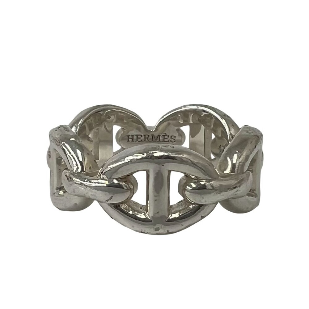 HERMES Silver Ring